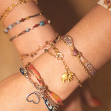 Armband Elefant Power Gold