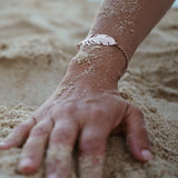 Feather bracelet “Silence” rose gold