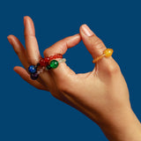 Chakra Set: Armband & Ring