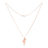 Love Chain Ganesha rose gold with gemstones